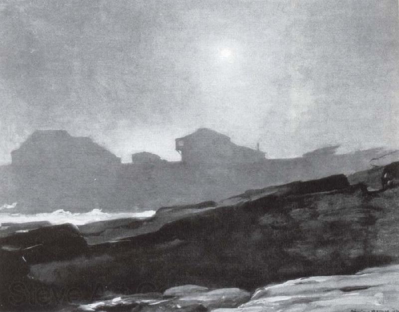 Winslow Homer Das Atelierhaus des Kunstlers im Nachmittagsnebel Norge oil painting art